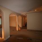 Arches in great room 909 Bishop St. at Castle Hieghts