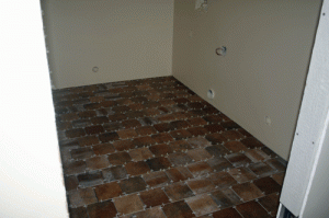 130 Columbia Crest PV-tile flooring installed Laundry Room