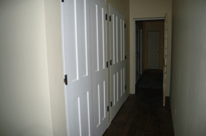 2nd bedroom closet doors hung-130 Columbia Crest
