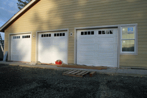 Garage doors installed @ 130 Columbia Crest