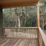 railings on front porch-Paradise Vista lot 16